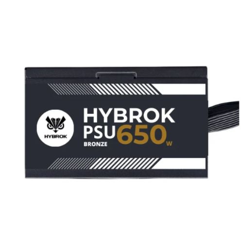 PSU HYBROK 650W 80+ BRONZE BLACK